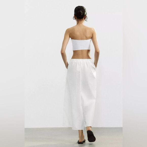 ZARA WHITE CULOTTES - Picture 7 of 11